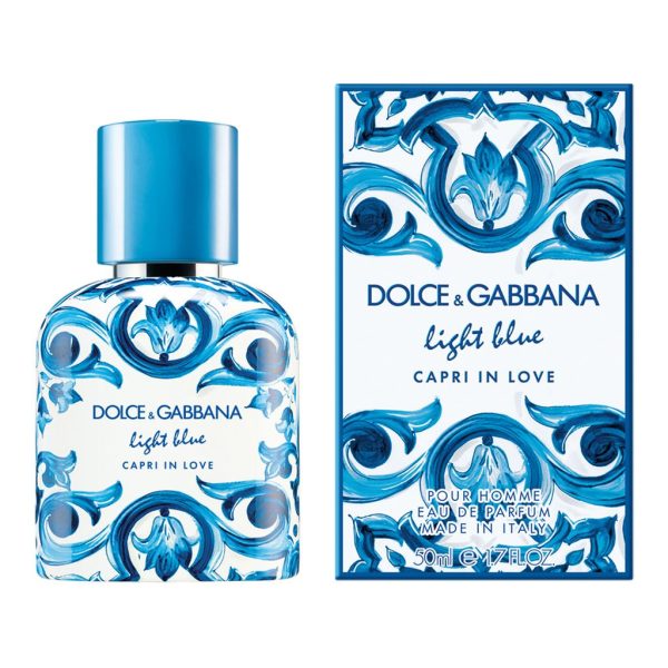 Light Blue Capri in Love Pour Homme EdP 50ml - Image 3