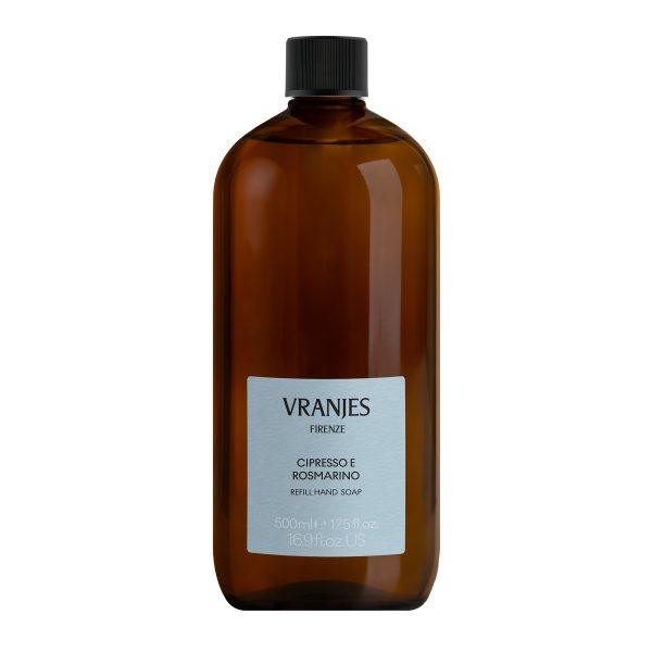 Cipresso e Rosmarino käteseebi täitepudel 500ml