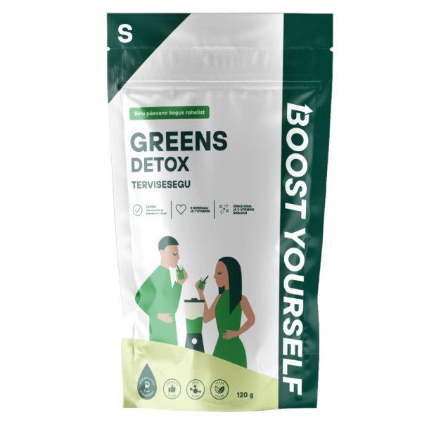 Greens Detox tervisesegu smuutidele 120g