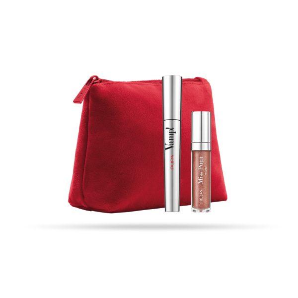 Vamp! Komplekt ripsmetušš + Miss Pupa huuleläige 104