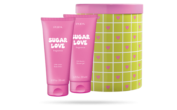 Happy Box Sugar Love komplekt dušigeel 200ml + kehakreem 200ml