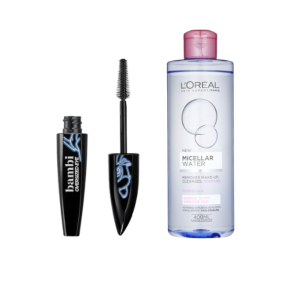 Bamby Eyes ripsmetush, mitsellaarvesi 400ml komplekt