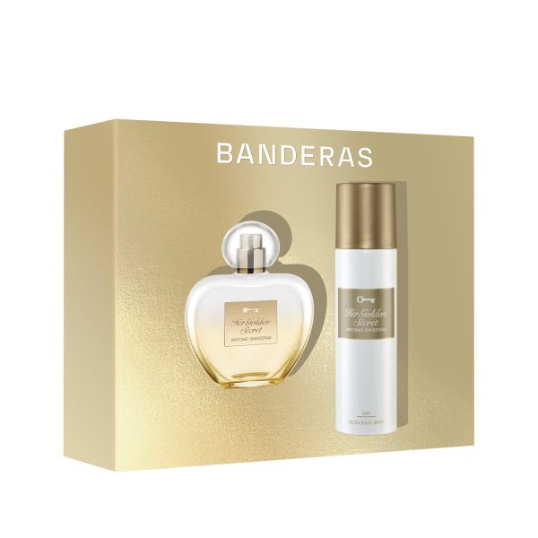 Her Golden Secret EdT 80ml, spreideodorant 150ml kinkekomplekt